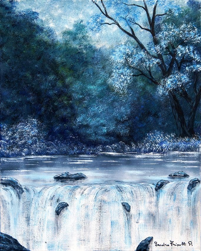 Eden - 2022 - Acrilico su tela - cm. 61 x 76